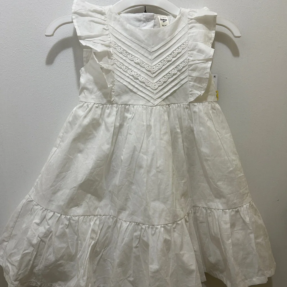 OshKosh B'gosh Elegant White Dress